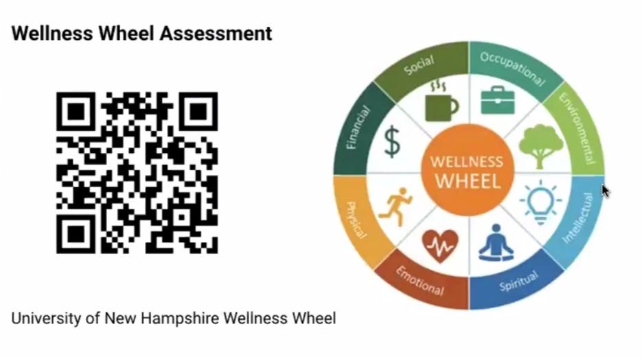 Wellness wheel assessment as an important tool in teacher resilience